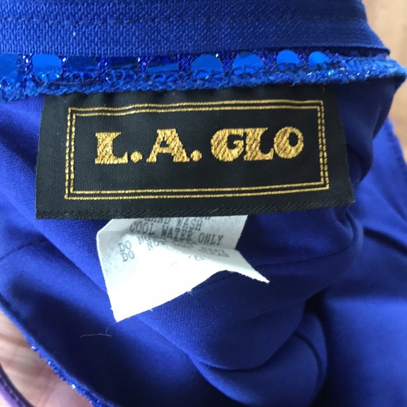 LA Glo Vintage Sequin Party Dress - Picture 4 of 4